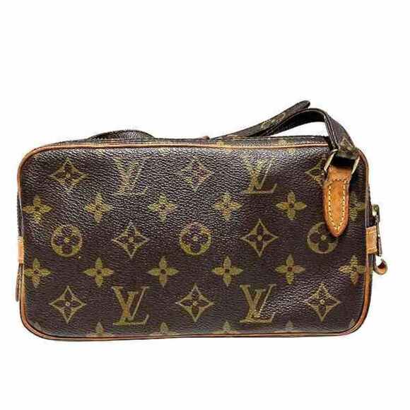 LOUIS VUITTON Brown Monogram Shoulder Bag - Picture 1 of 9
